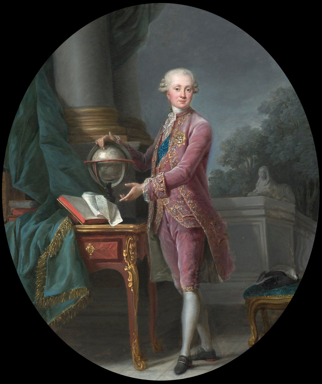 Retrato del Príncipe Karl Heinrich von Nassau-Siegen 1743-1808, 1776 de Elisabeth Louise Vigee Lebrun
