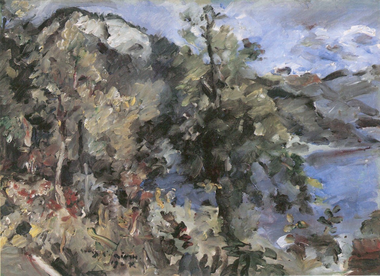 El Jochberg en Walchensee de Lovis Corinth