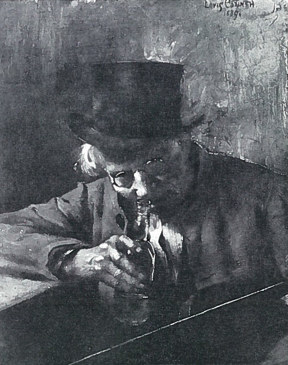 El Viejo Bebedor de Lovis Corinth