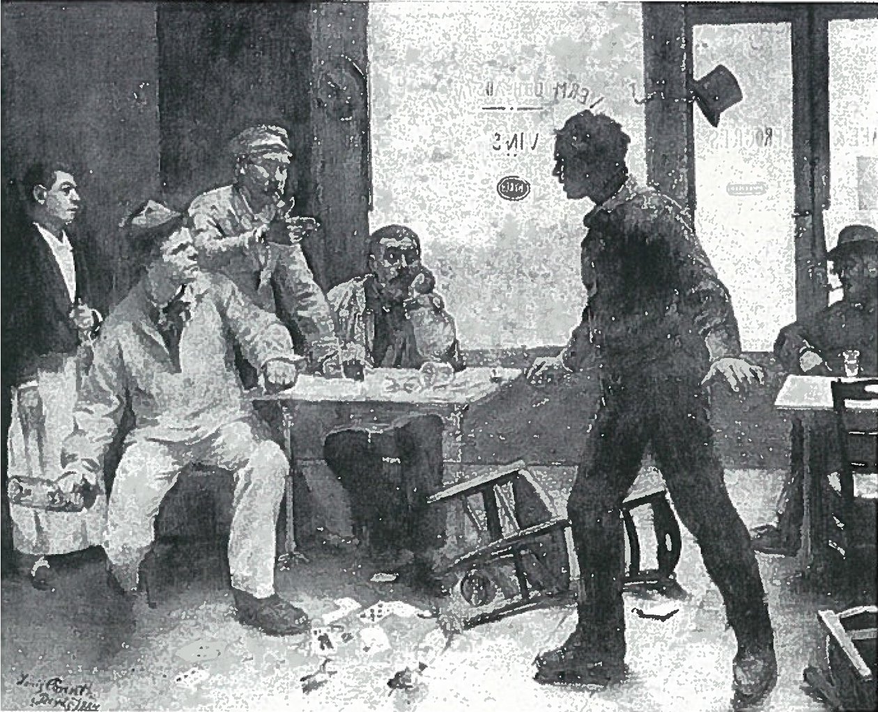 Tramposos de Lovis Corinth