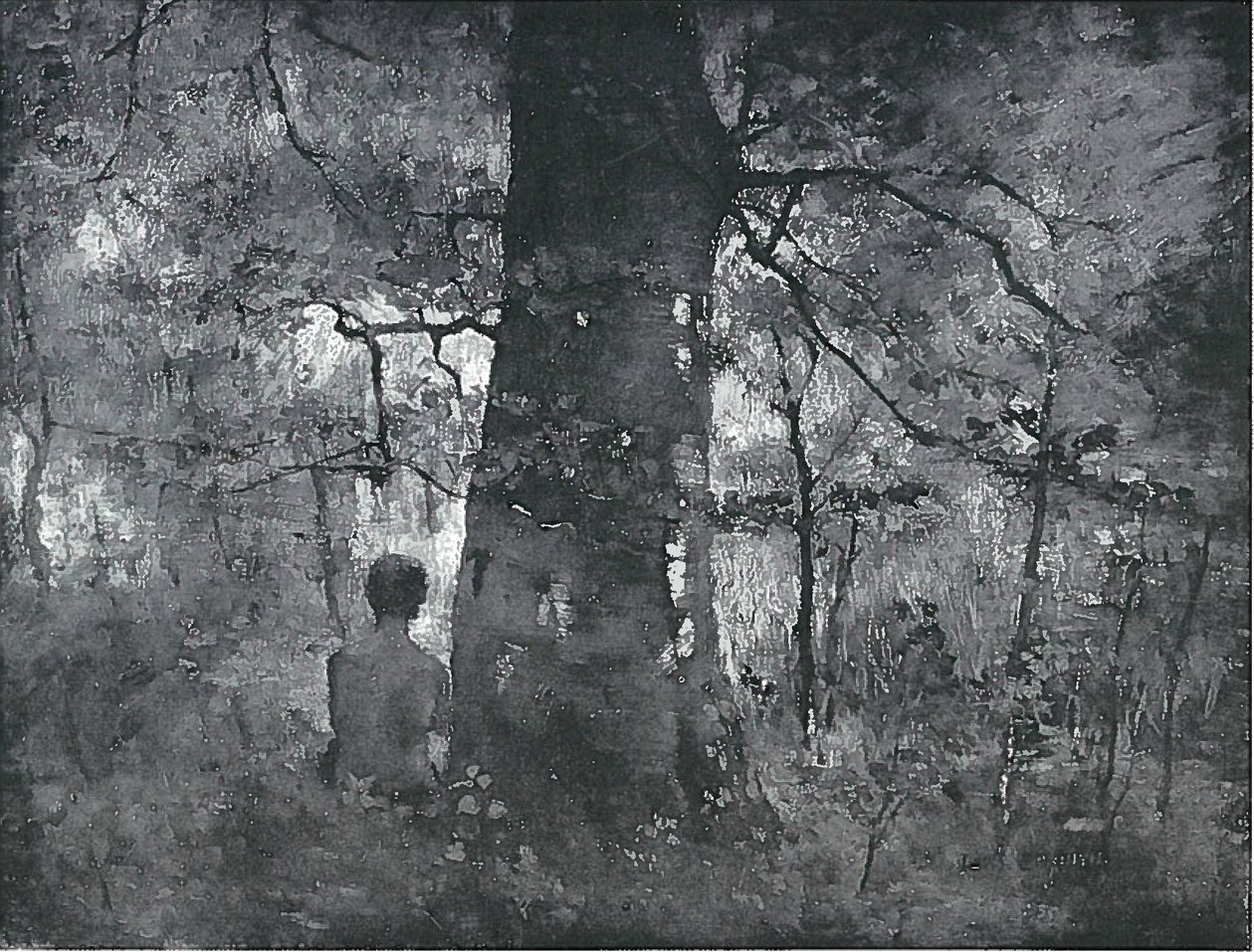 En el bosque de Lovis Corinth