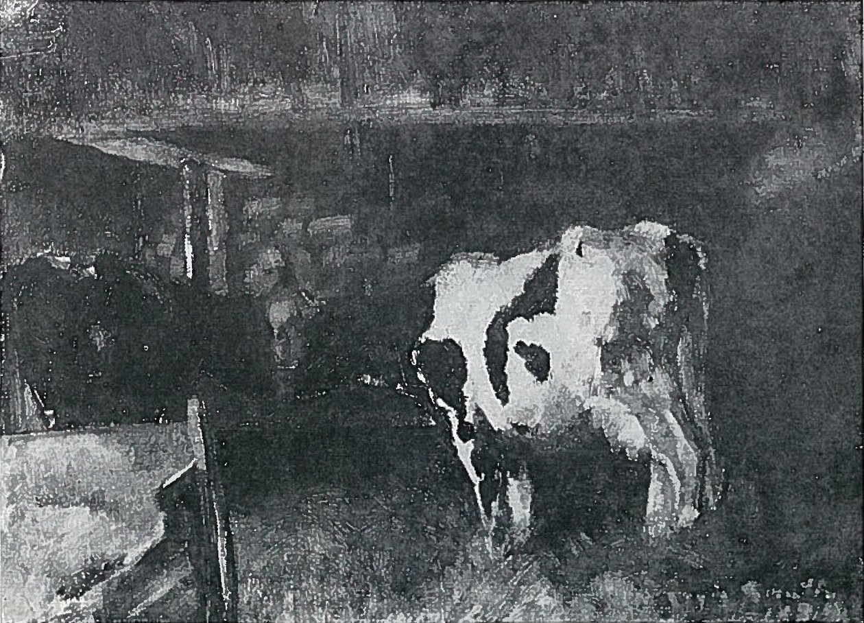 Establo de vacas de Lovis Corinth