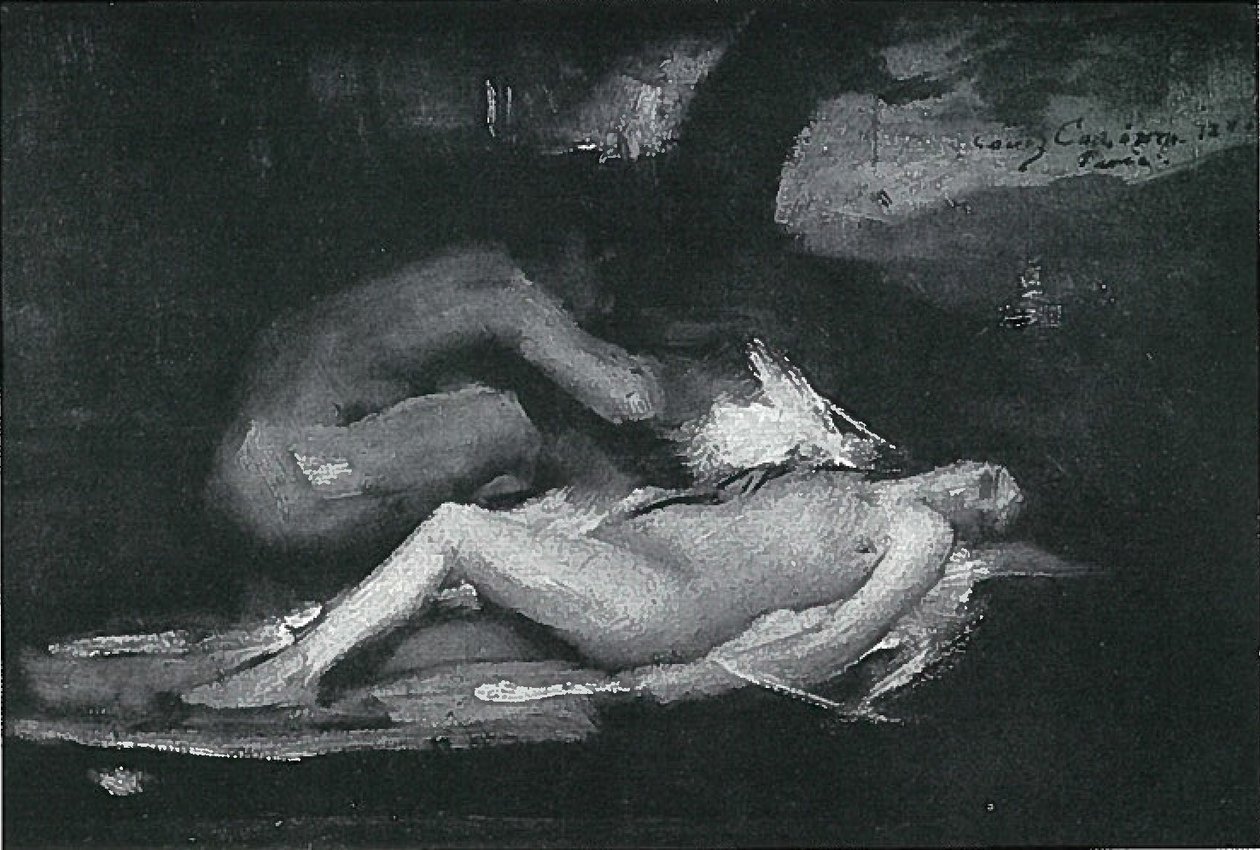 Pareja de amantes de Lovis Corinth