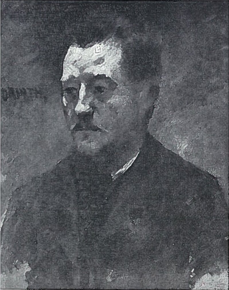 Retrato masculino de Lovis Corinth