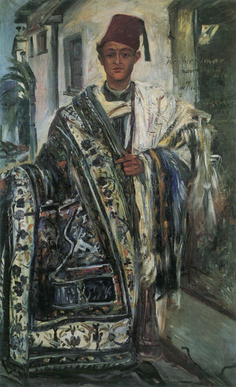 Comerciante de Alfombras Orientales de Lovis Corinth