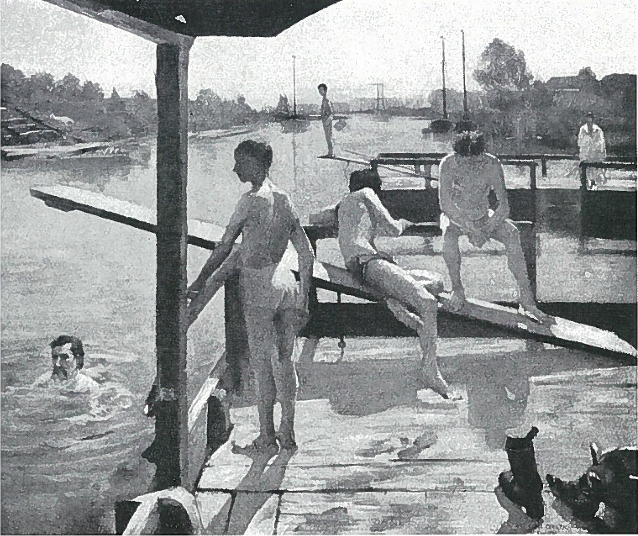 Piscina en Grothe, Königsberg de Lovis Corinth