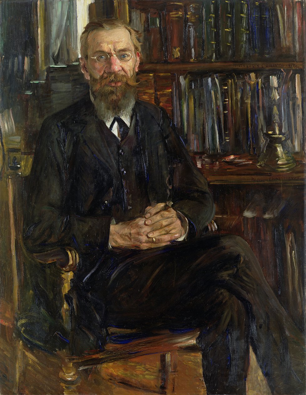 Retrato del Dr. Edward Meyer (1855-1930) 1910-11 de Lovis Corinth