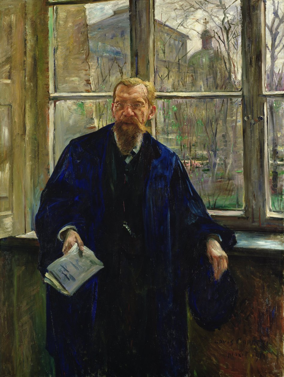 Retrato del Dr. Edward Meyer, 1911 de Lovis Corinth