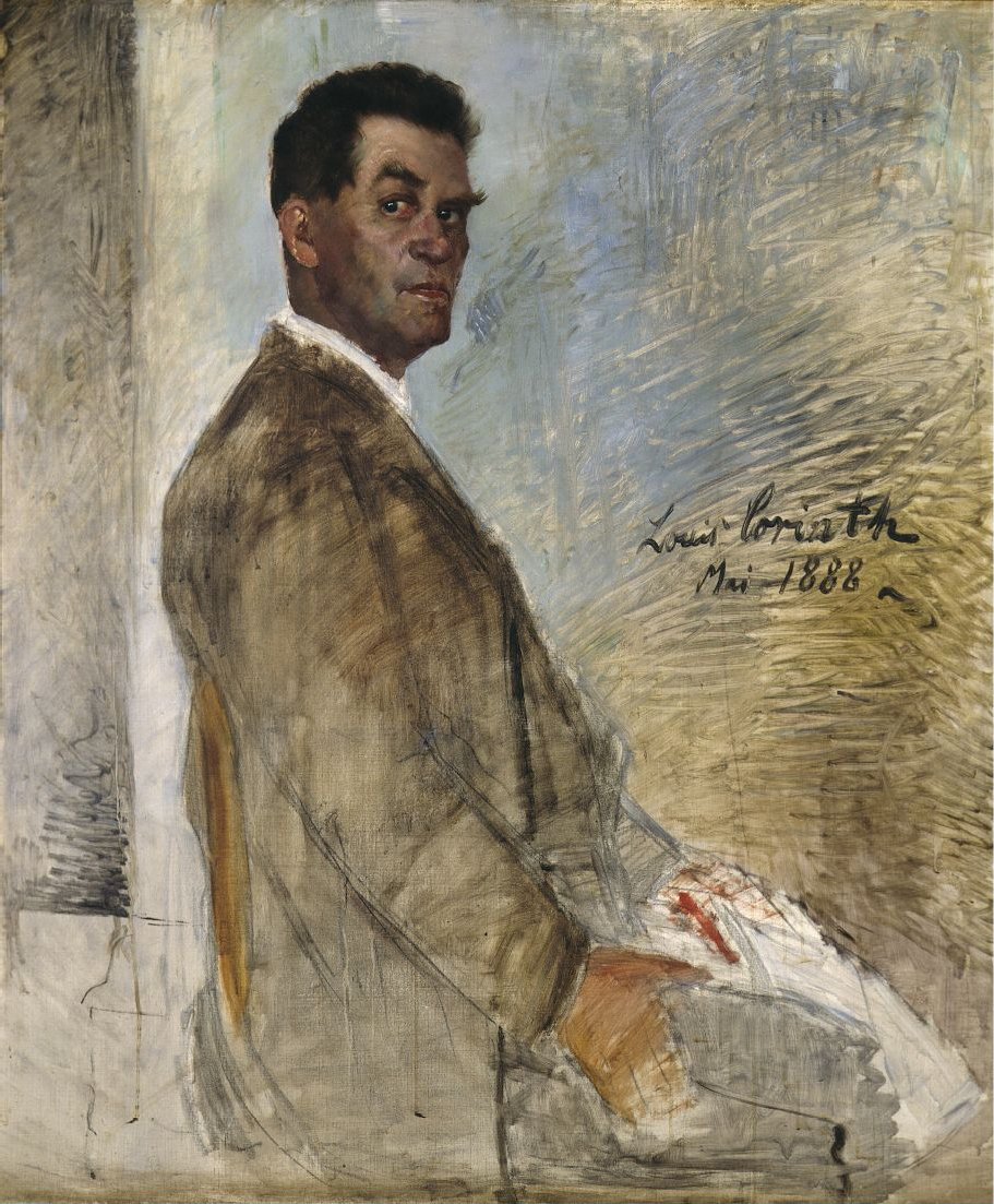 Retrato de Franz Heinrich Corinth, el padre del artista de Lovis Corinth