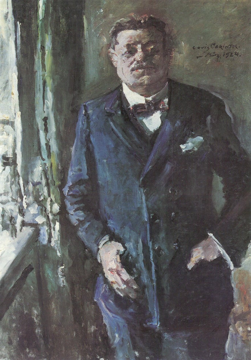 Retrato del presidente del Reich, Friedrich Ebert de Lovis Corinth