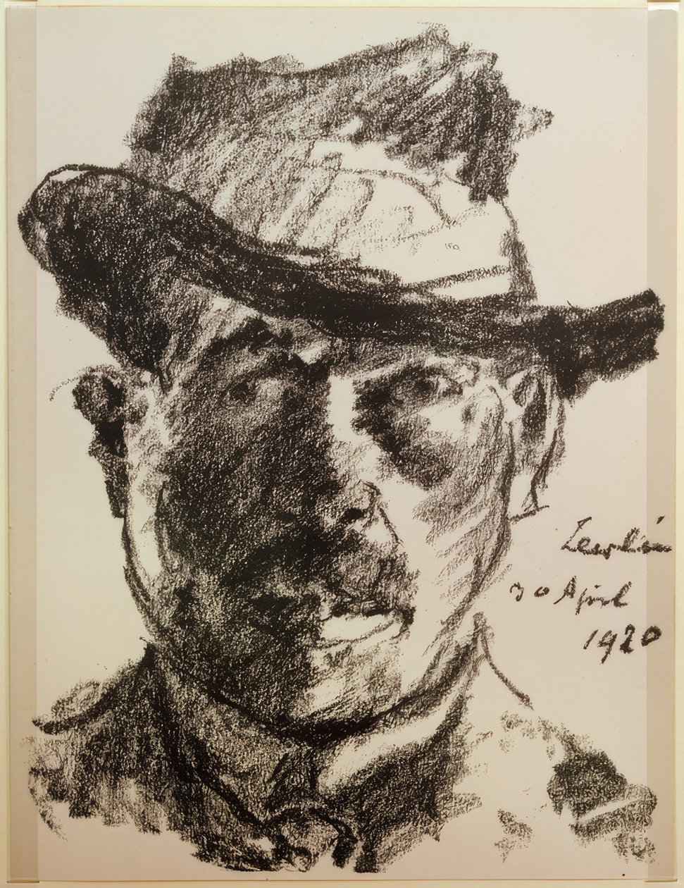 Autorretrato de Lovis Corinth