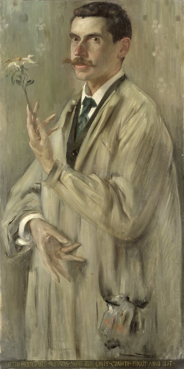 El pintor Otto Eckmann (1865-1902) 1897 de Lovis Corinth