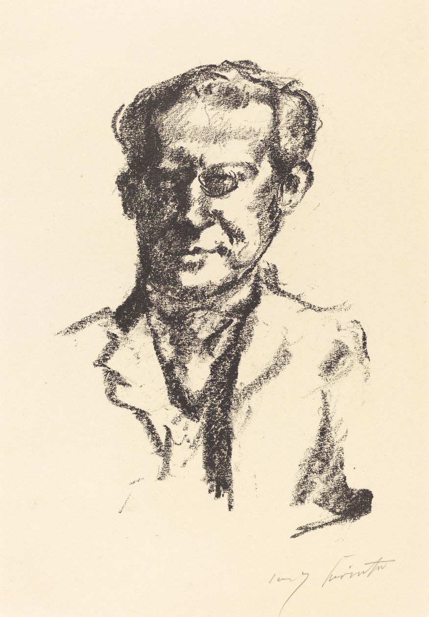 Arno Holz, 1922 de Lovis Corinth