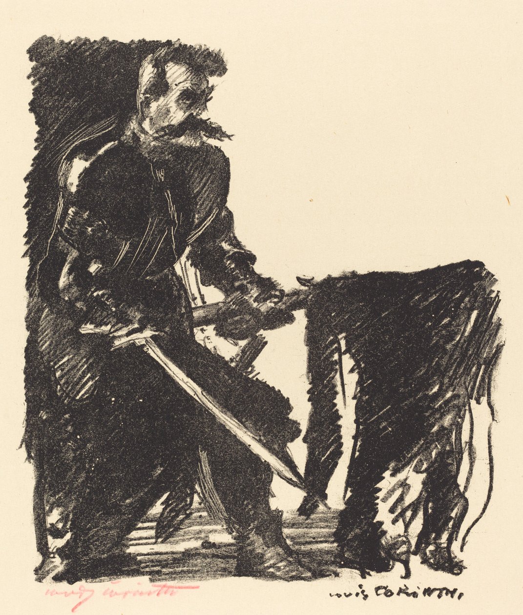 Portaestandarte de Lovis Corinth