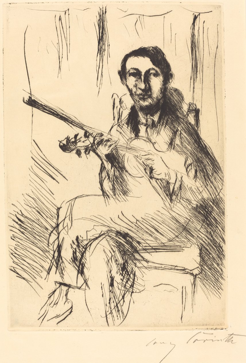 Retrato de Andreas Weissgaerber de Lovis Corinth