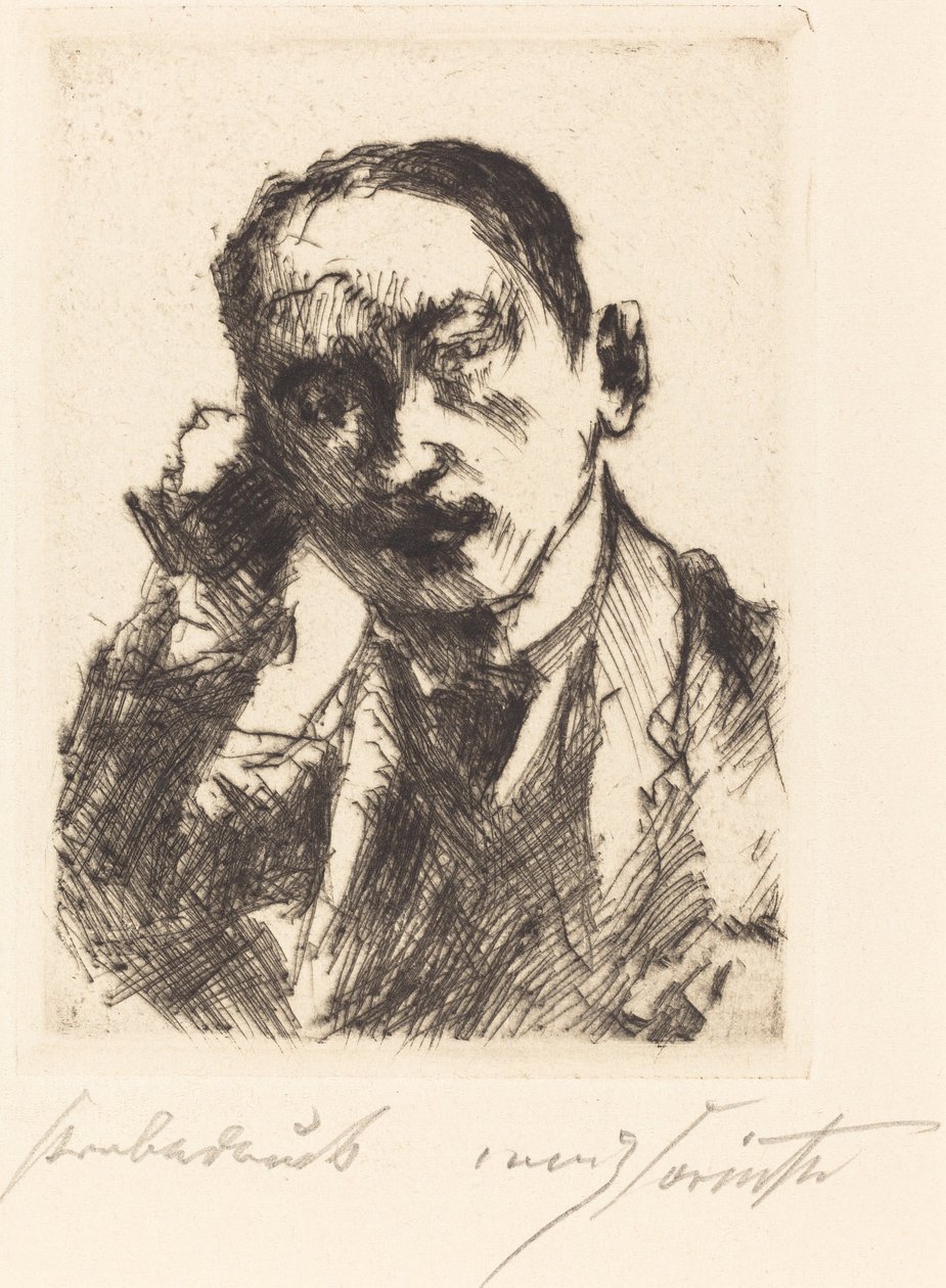 Retrato de K.S. de Lovis Corinth