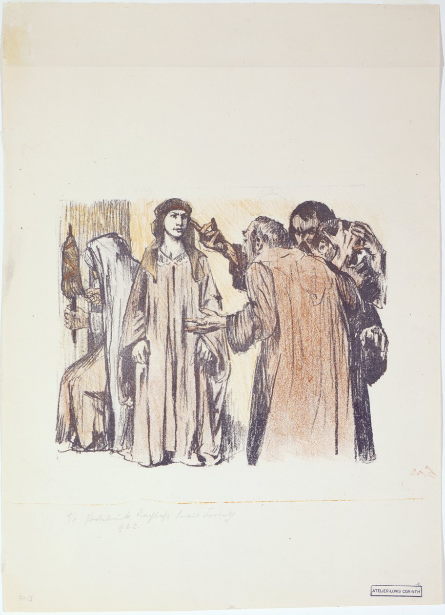 Chambri y Charmi en la casa de Judith de Lovis Corinth