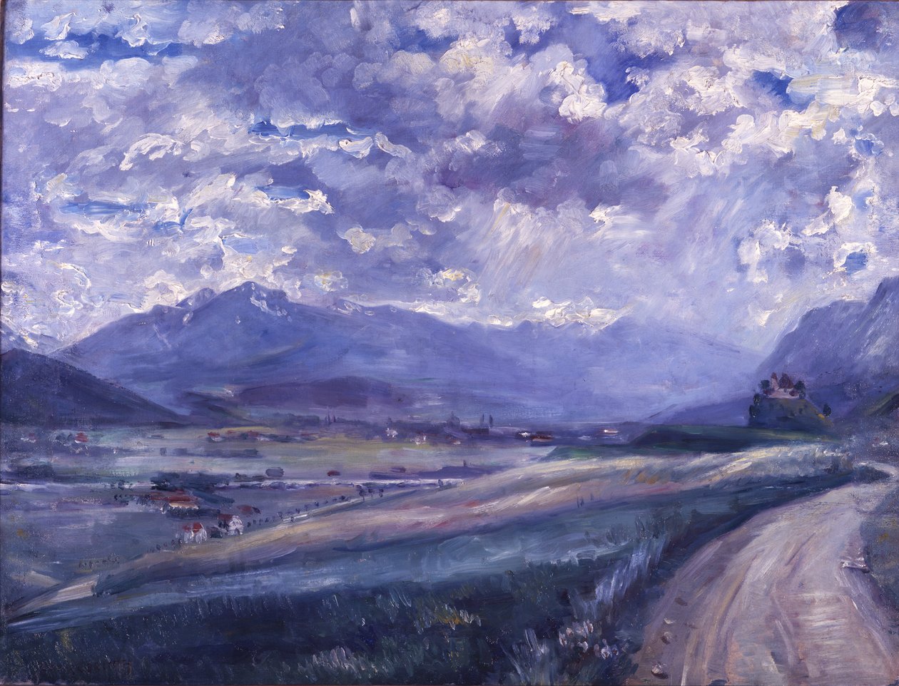 El valle del Inn cerca de Thaur. Innsbruck de Lovis Corinth