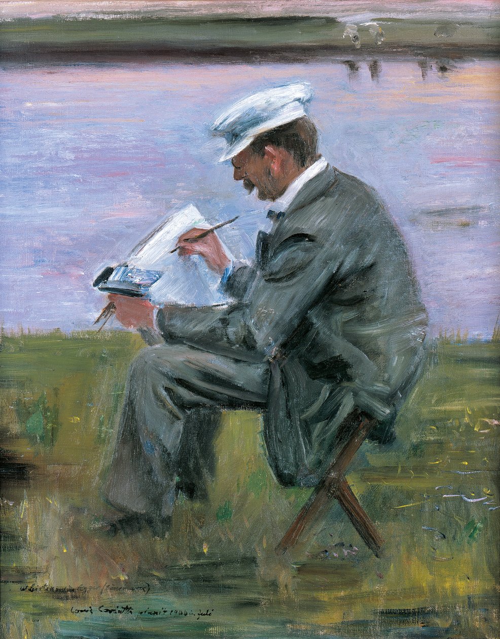 El pintor Leistikow de Lovis Corinth