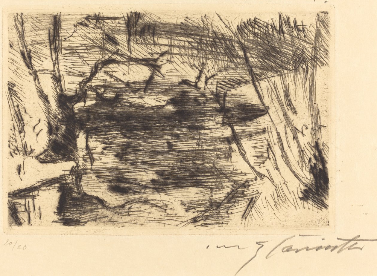 El nuevo lago de Lovis Corinth