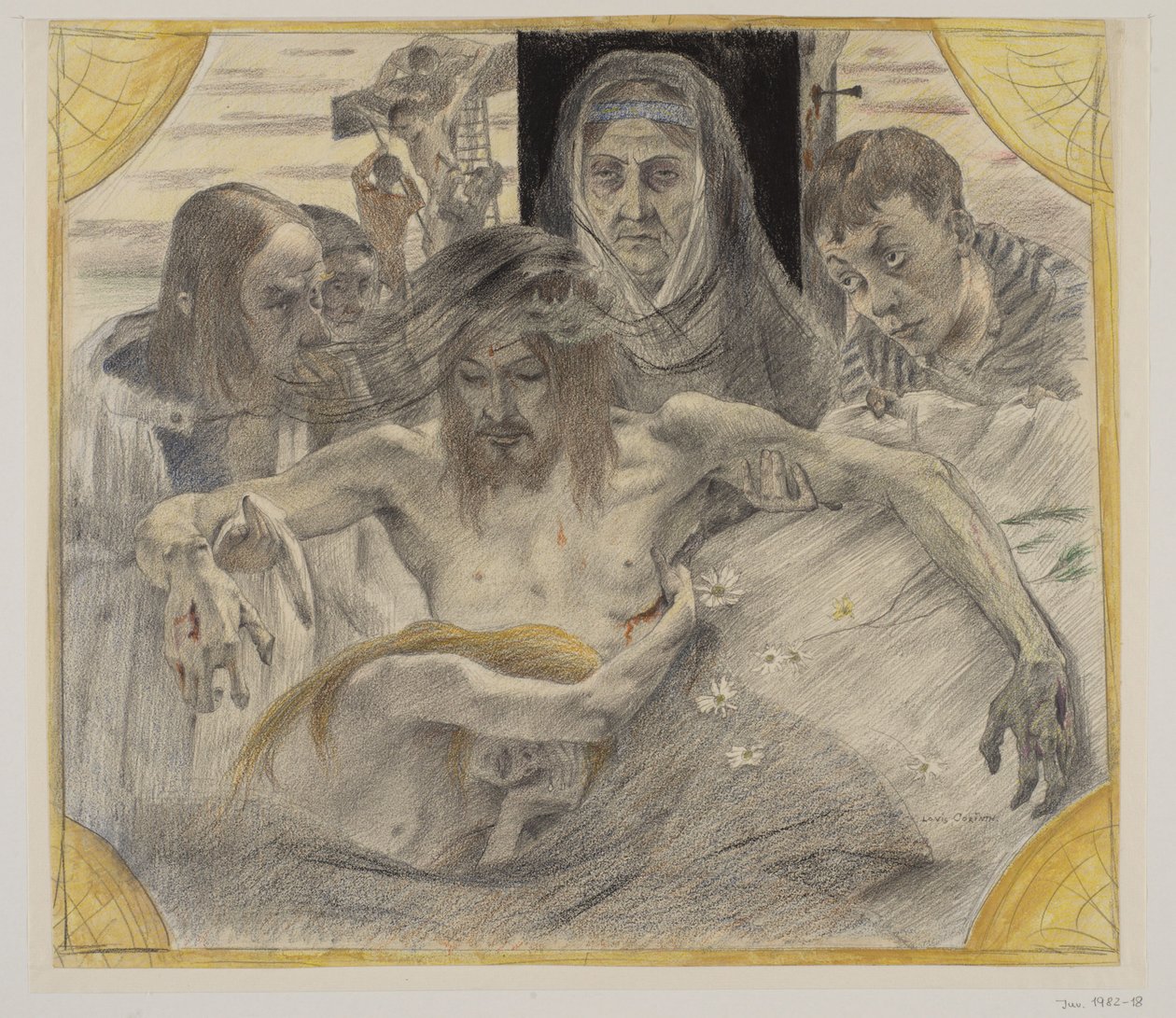 El descendimiento de Cristo de Lovis Corinth