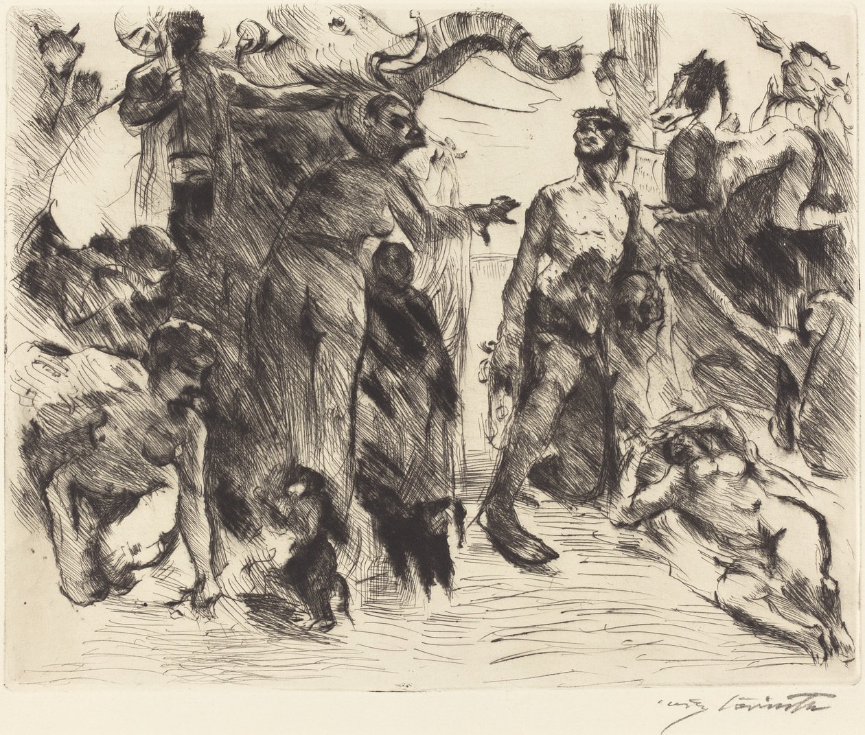 La Tentación de San Antonio de Lovis Corinth