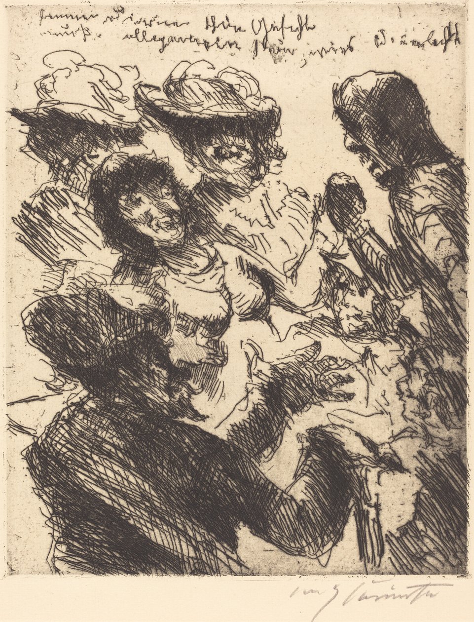 Una cara bonita debe ser como la luz del sol de Lovis Corinth
