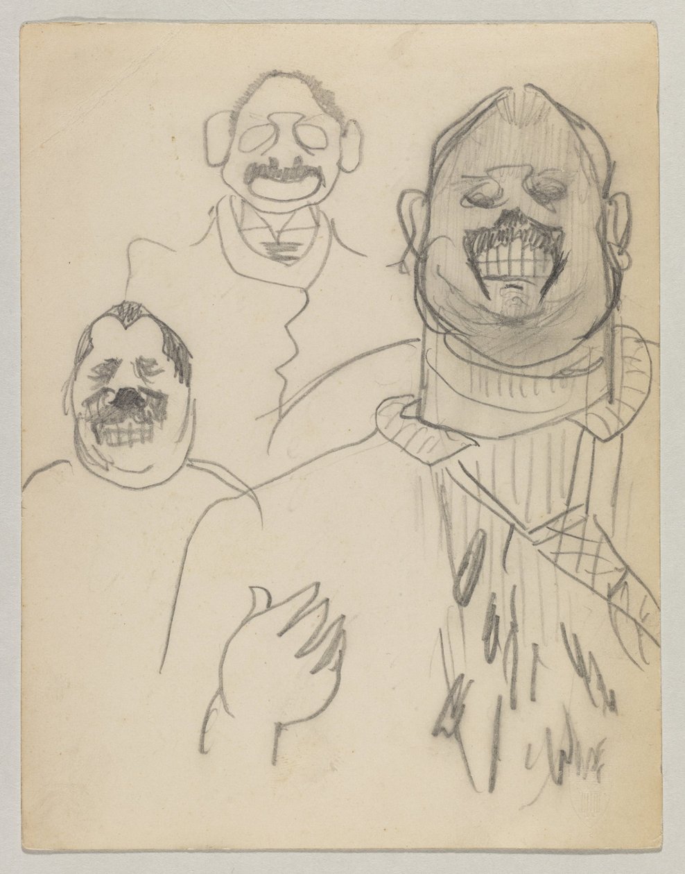 Tarjeta de invitación para la recepción de bodas de plata de Louis Gessler y su esposa de Lovis Corinth