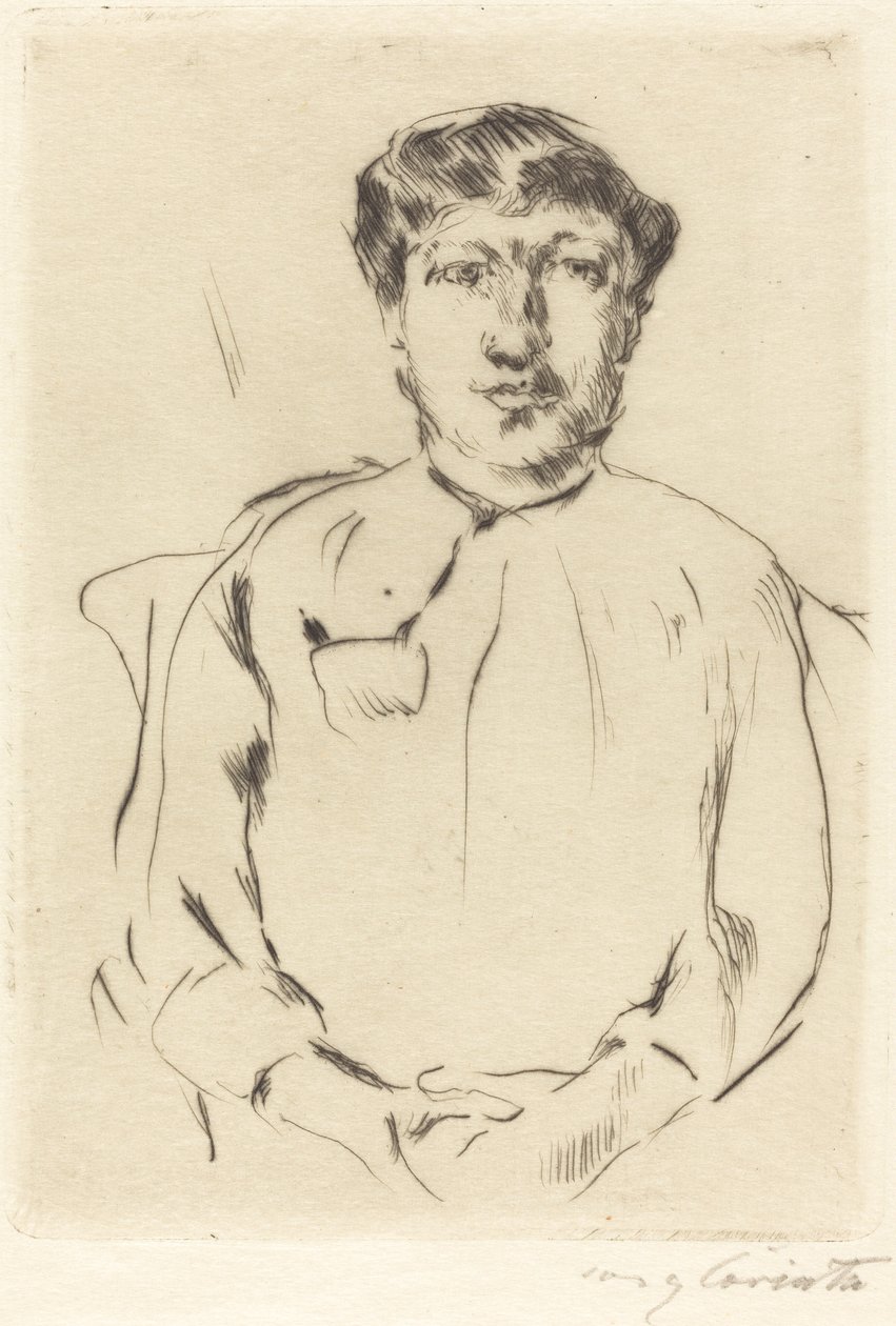 Retrato de una mujer, 1914 de Lovis Corinth