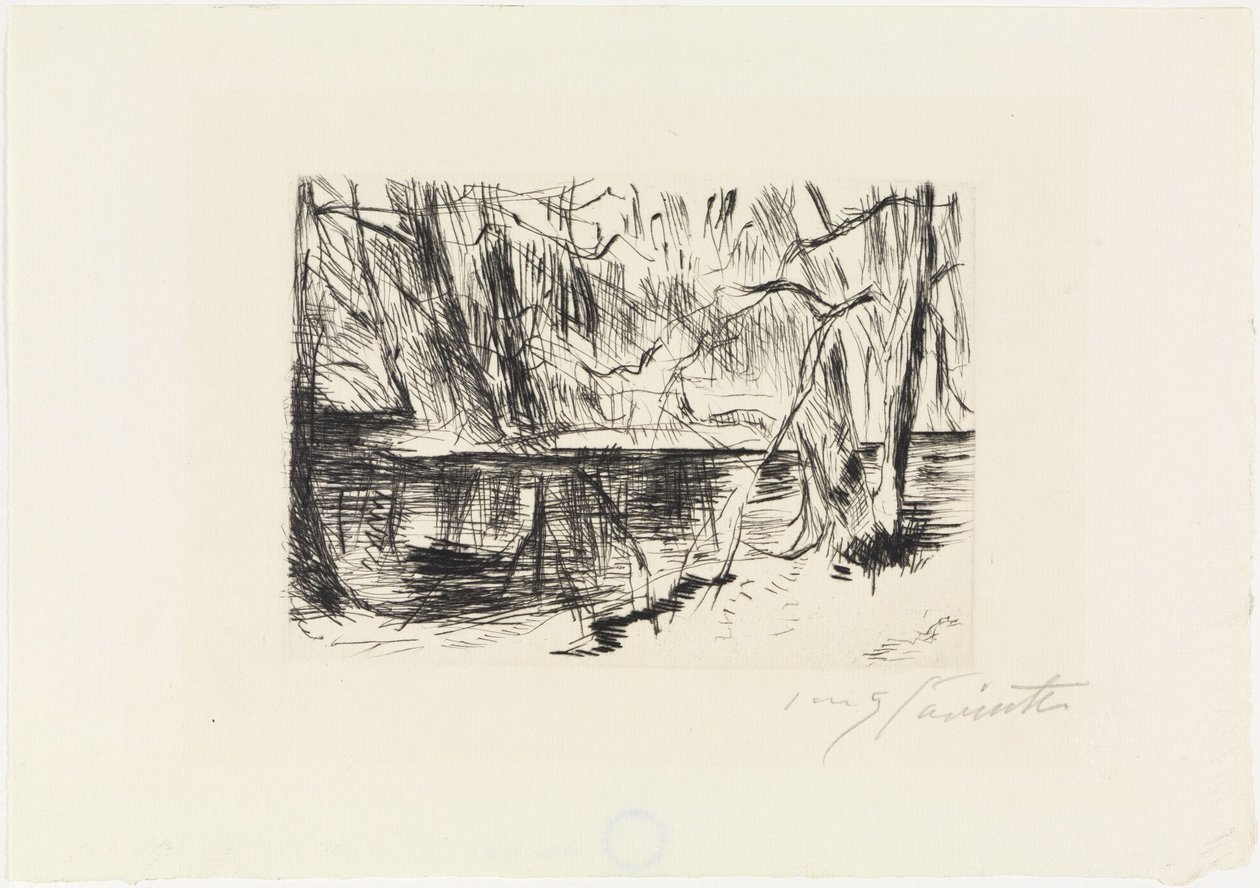 En el Tiergarten de Lovis Corinth