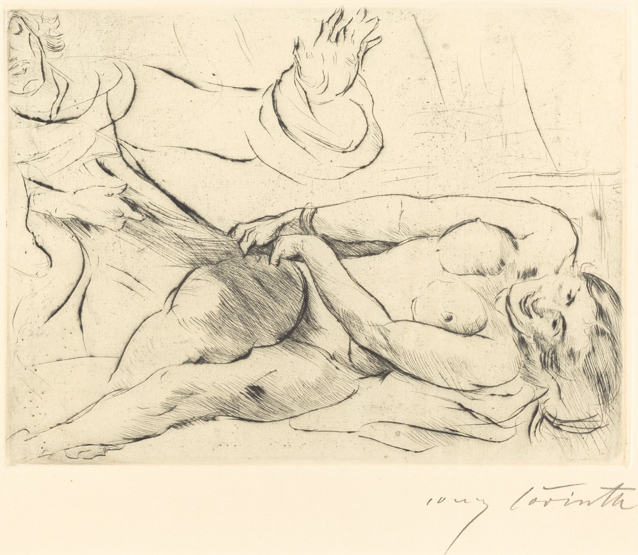 José y la Mujer de Potifar II de Lovis Corinth