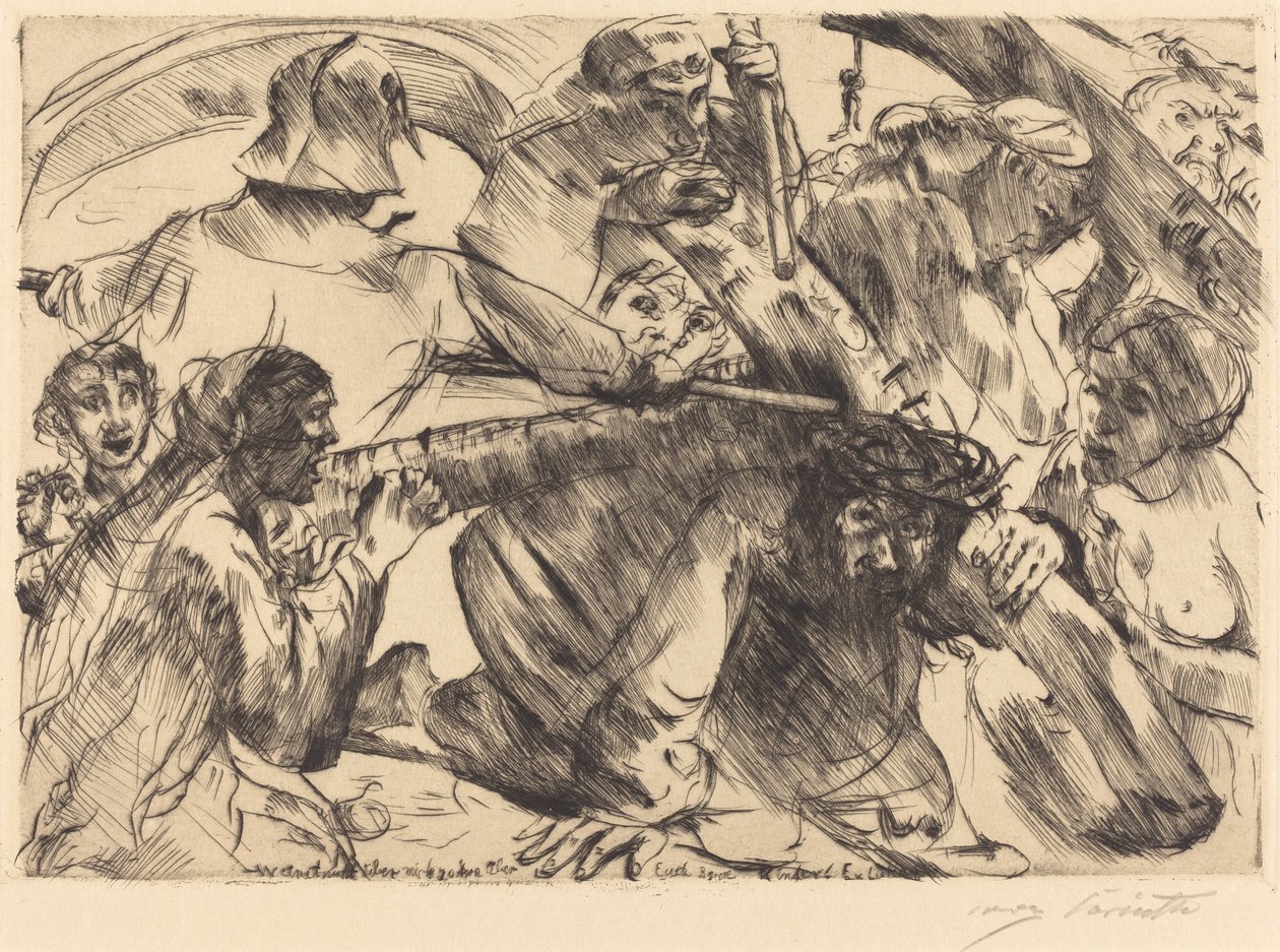 Kreuztragung de Lovis Corinth