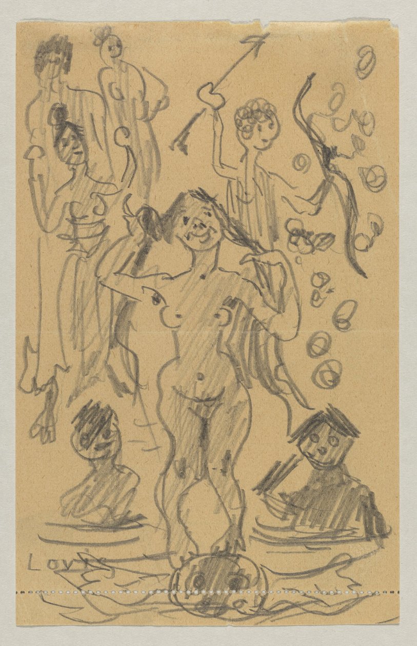 Lovis Corinto y Carl Strathmann de Lovis Corinth