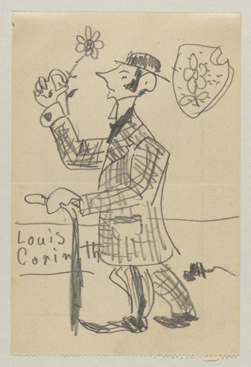 Lovis Corinto y Carl Strathmann de Lovis Corinth