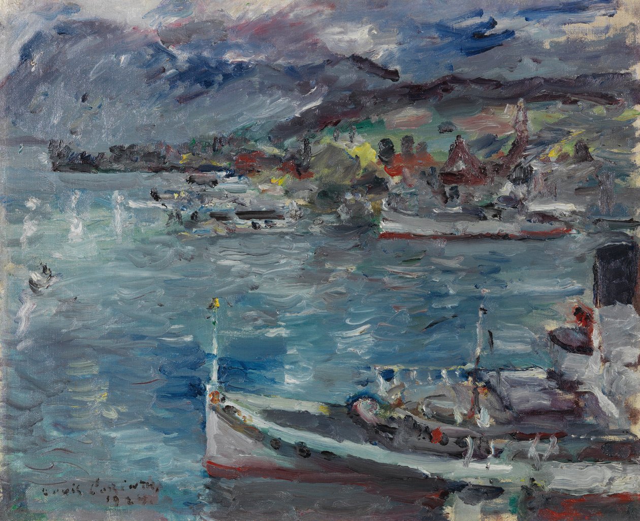 El lago de Lucerna por la mañana de Lovis Corinth