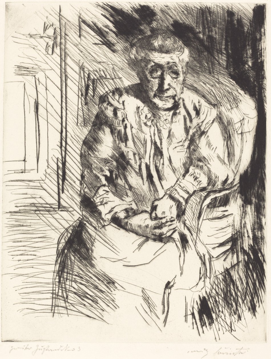 Ma Belle Mere Suegra, 1919 de Lovis Corinth