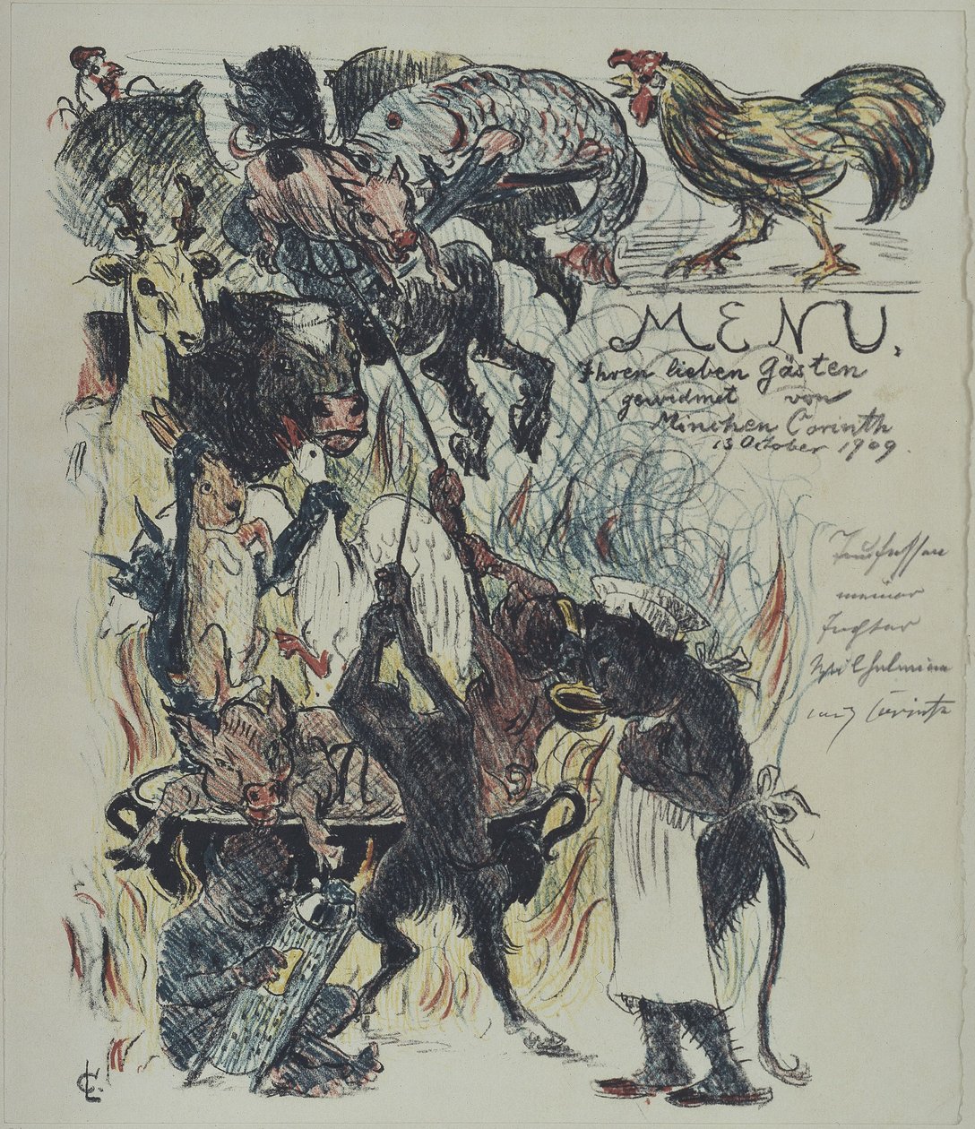 Menú de Lovis Corinth