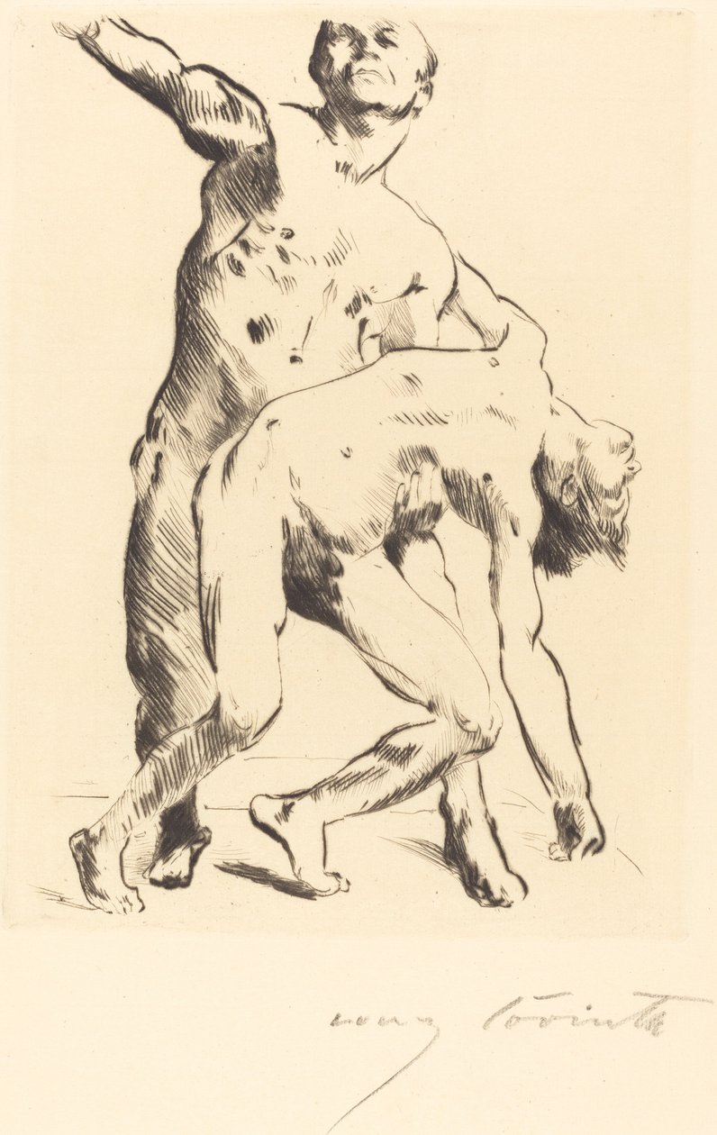Odiseo y los pretendientes, 1914 de Lovis Corinth
