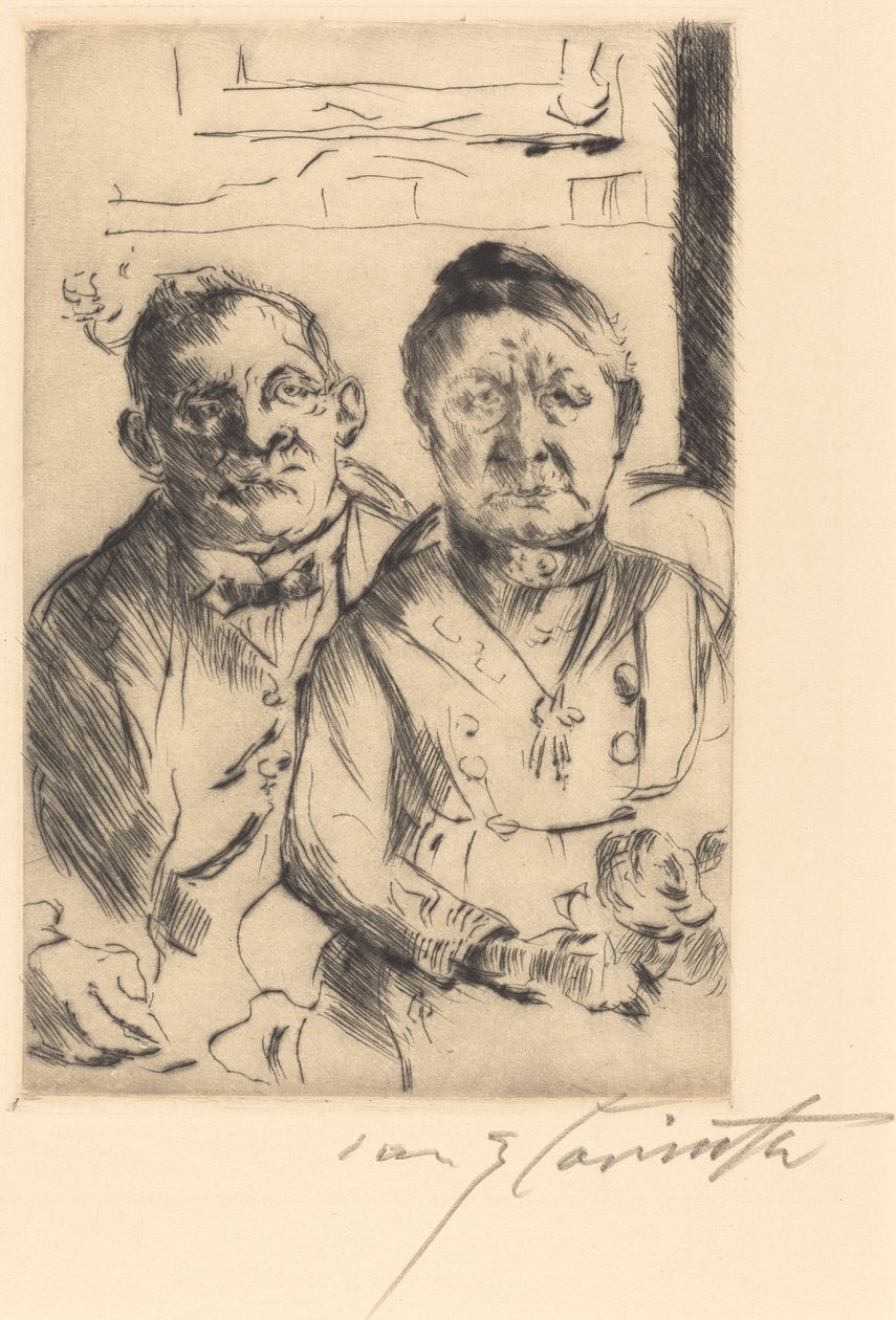 Pareja de Prusia Oriental de Lovis Corinth
