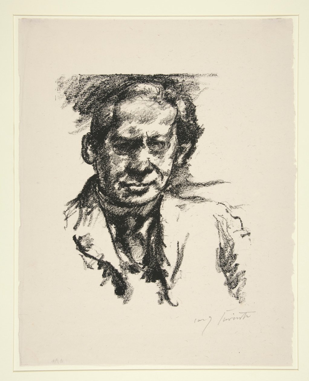 Retrato de Arno Holz de Lovis Corinth