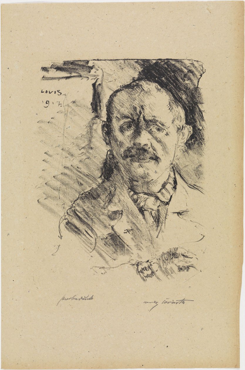 Autorretrato de Lovis Corinth
