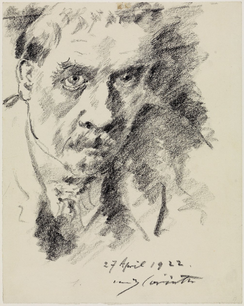 Autorretrato de Lovis Corinth