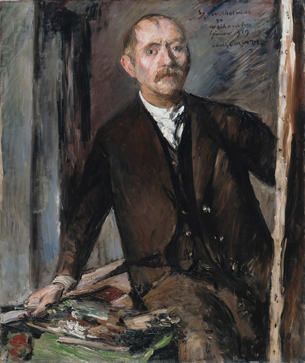 Autorretrato ante el caballete de Lovis Corinth