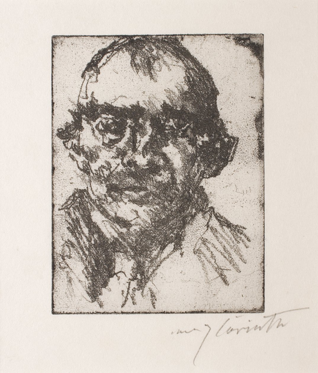 Auto retrato de Lovis Corinth
