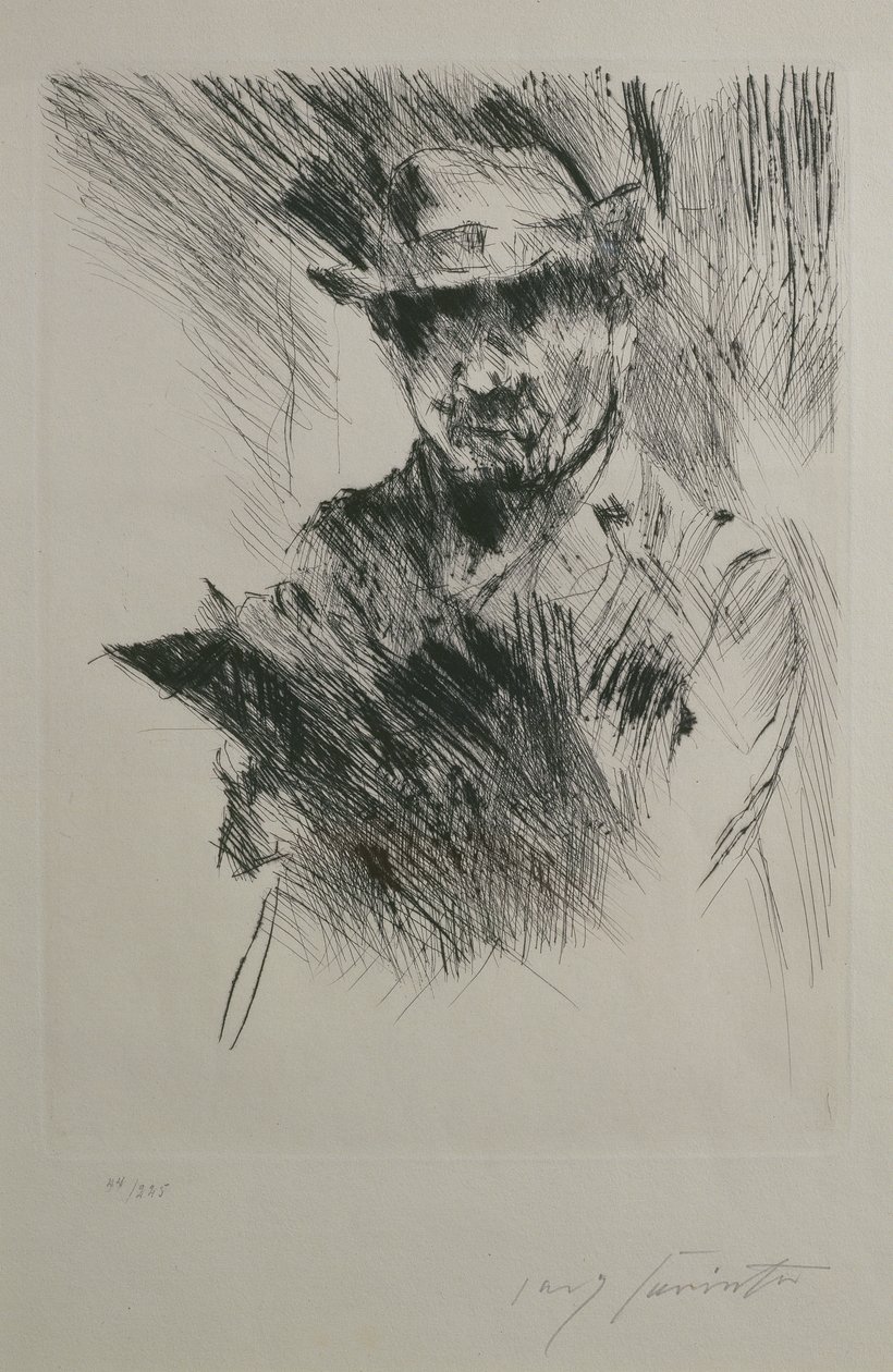 Autorretrato de Lovis Corinth