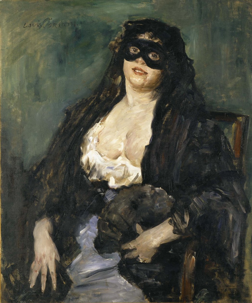 La máscara negra de Lovis Corinth