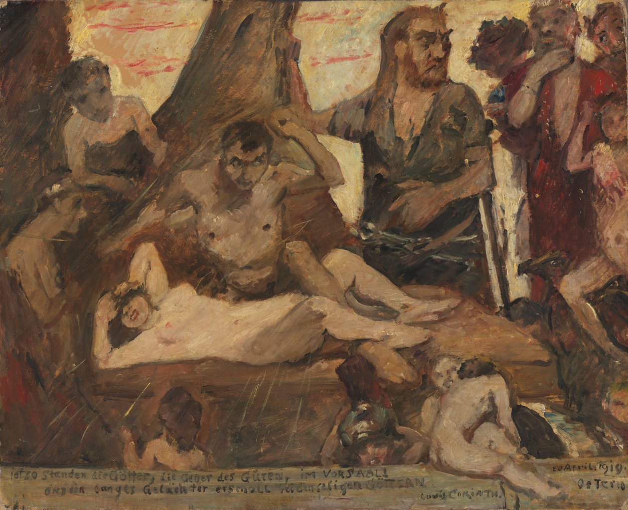La risa homérica de Lovis Corinth