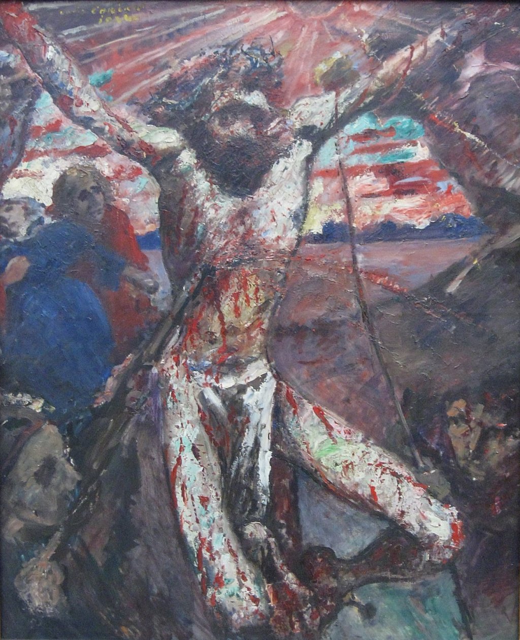 El Cristo rojo de Lovis Corinth