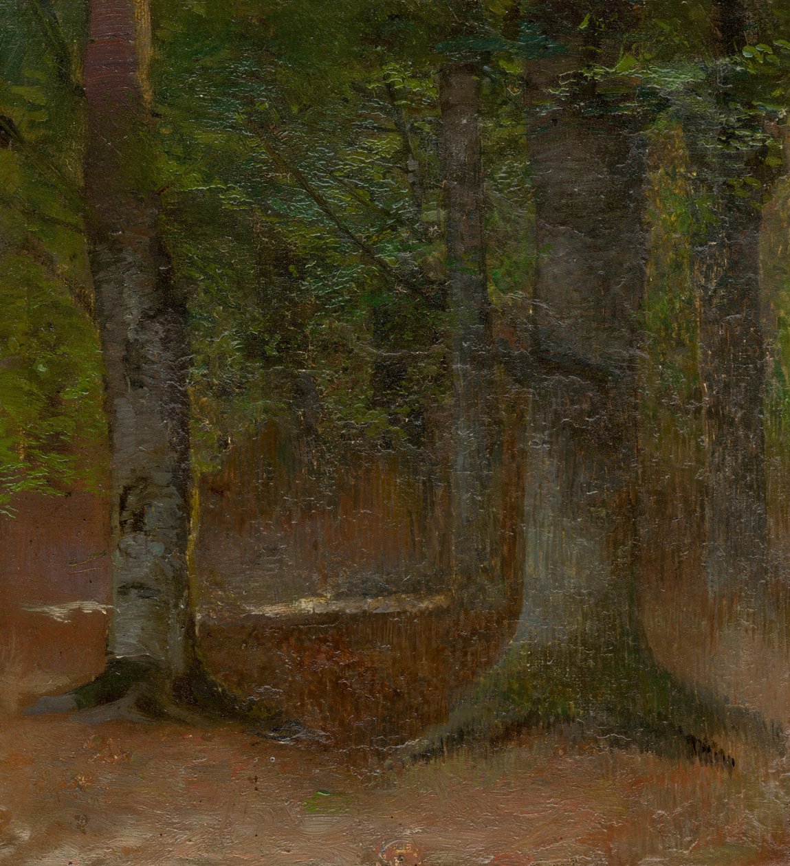 Estudio del bosque de Laszlo Mednyanszky