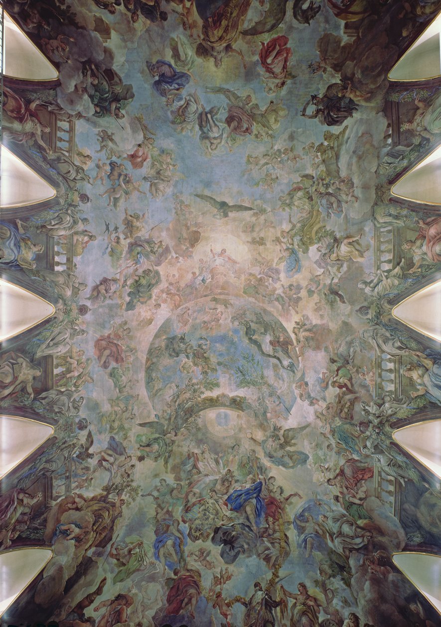 Alegoría del Toisón de Oro, c.1697 de Luca Giordano